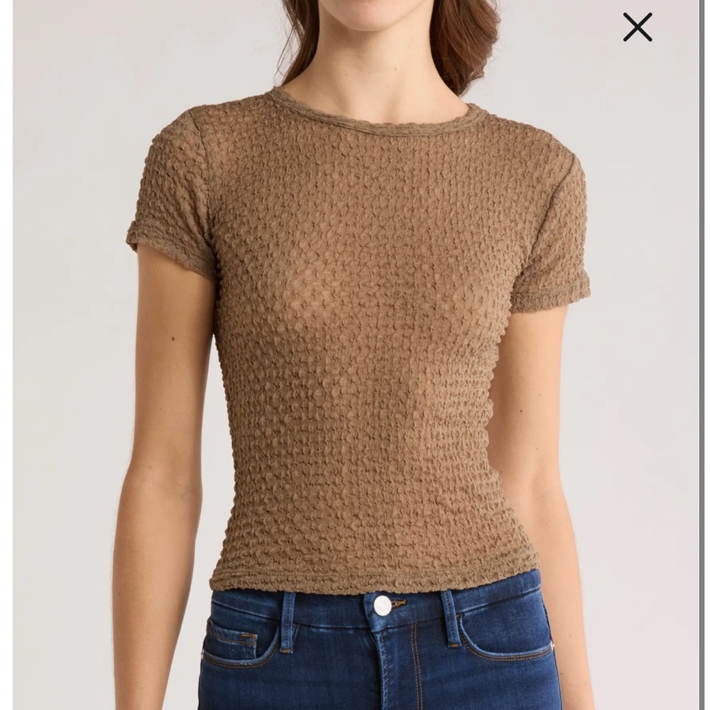 Frame Textured Top - Picture 6 of 6